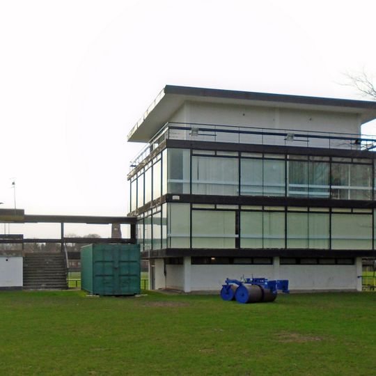 Sports Pavilion, Geoffrey Hughes Athletics Ground