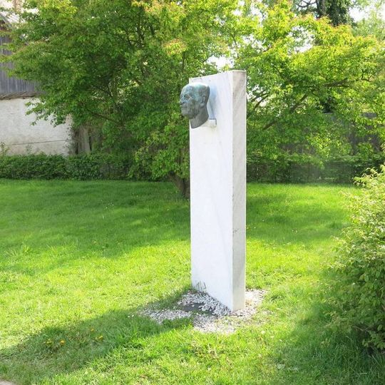 Pomník Josefa Svítila v ulici Malá v Novém Městě na Moravě