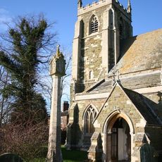 Churchyard cross, St Helen's churchyard