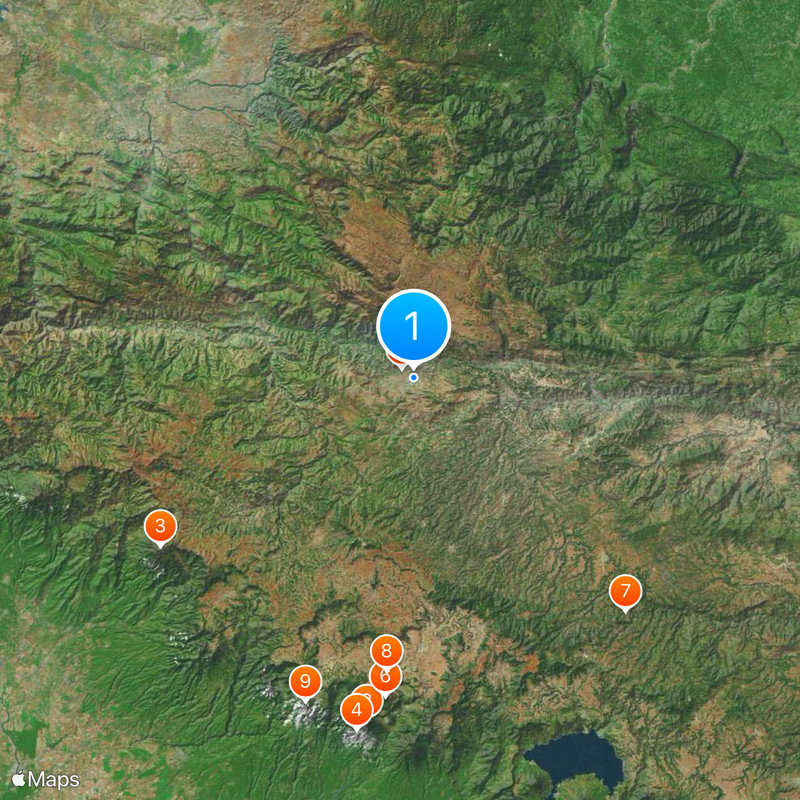 Huehuetenango Map