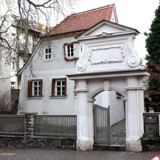 Fachwerkhaus mit Schillergedenkstätte Menckestraße 42