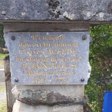 Commemorative plaque