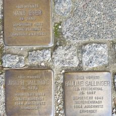 Stolperstein à la mémoire de Hans Eger