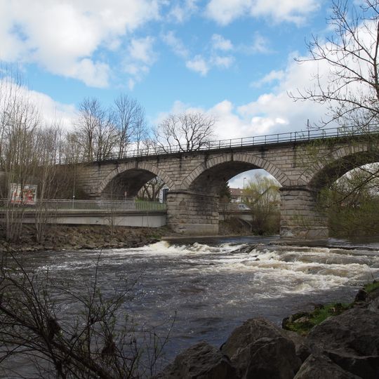 Eisenbahnbrücke über die Wertach