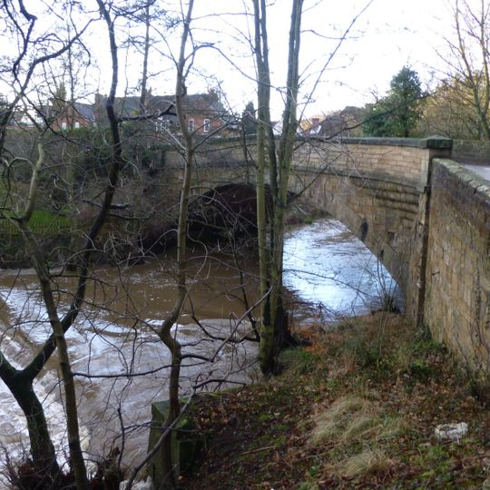 Mitford Bridge, Over The River Font