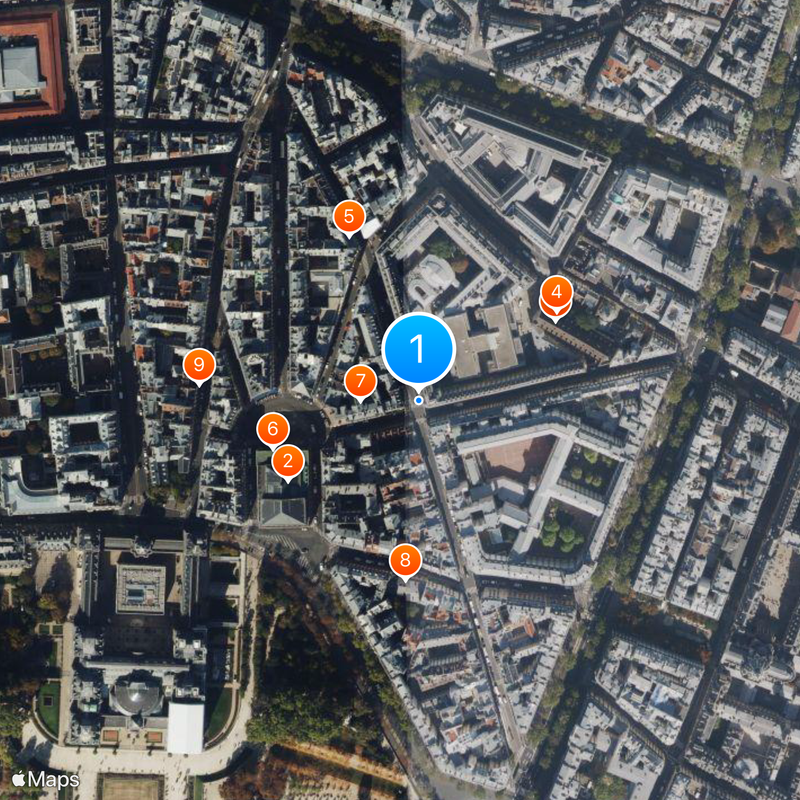 Paris unité urbaine Map