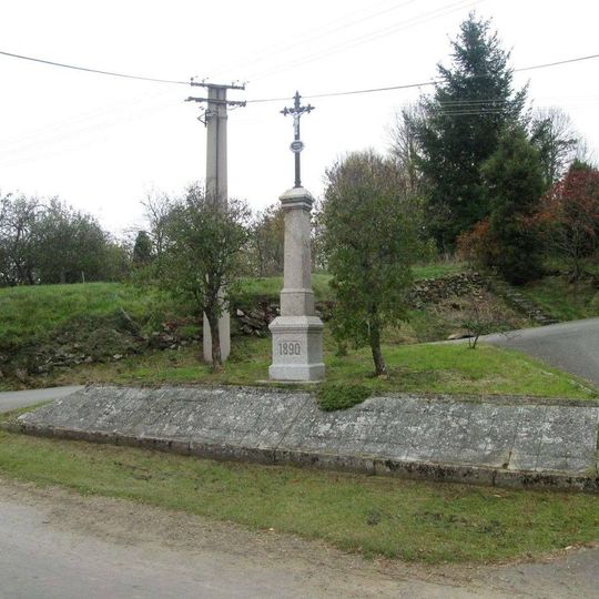 Kříž na rozcestí v Řesanicích