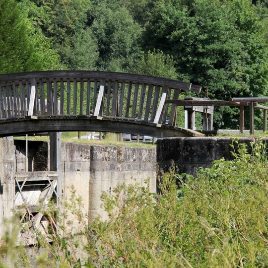 Holzsteg Schleuse 33