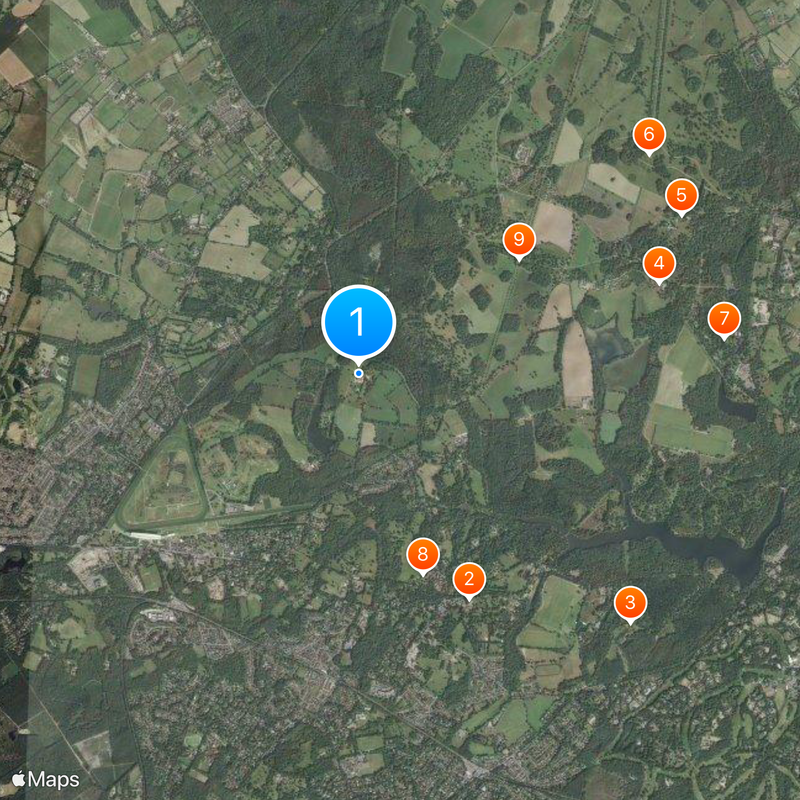 Sunninghill Park Mapa