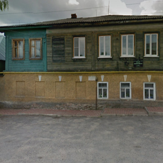 Дом, где жил писатель А.И. Эртель (Усмань)