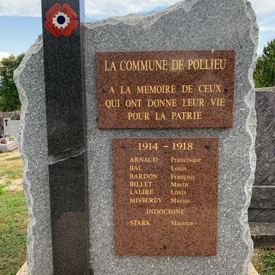 War memorial of Pollieu