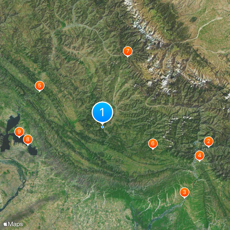 Rajouri district Map