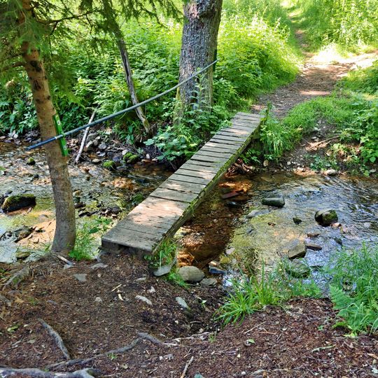 Grenzbrücke über die Polava bei Oberwiesenthal