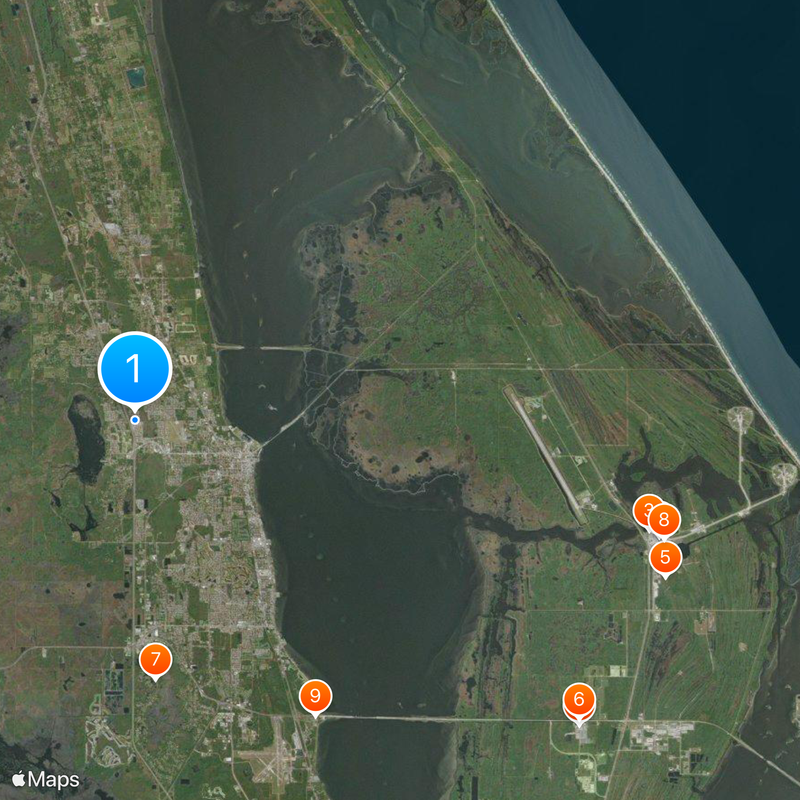 Astronaut High School Map
