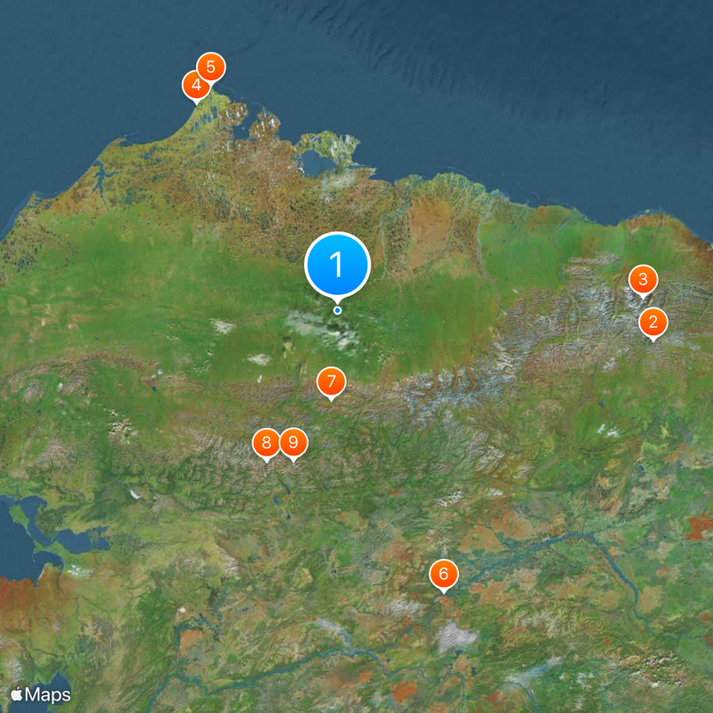 Alaska North Slope Map
