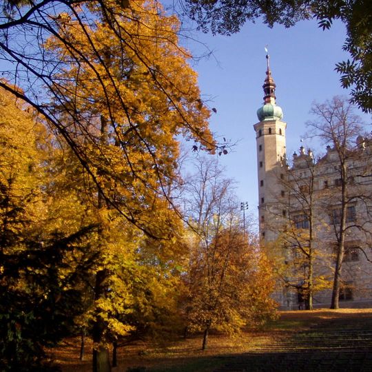 Park of the Chateau Litomyšl