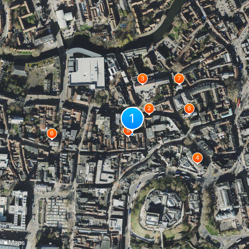 Bridewell Museum Mapa