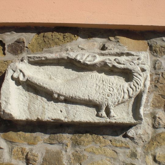 Romanisches Steinrelief