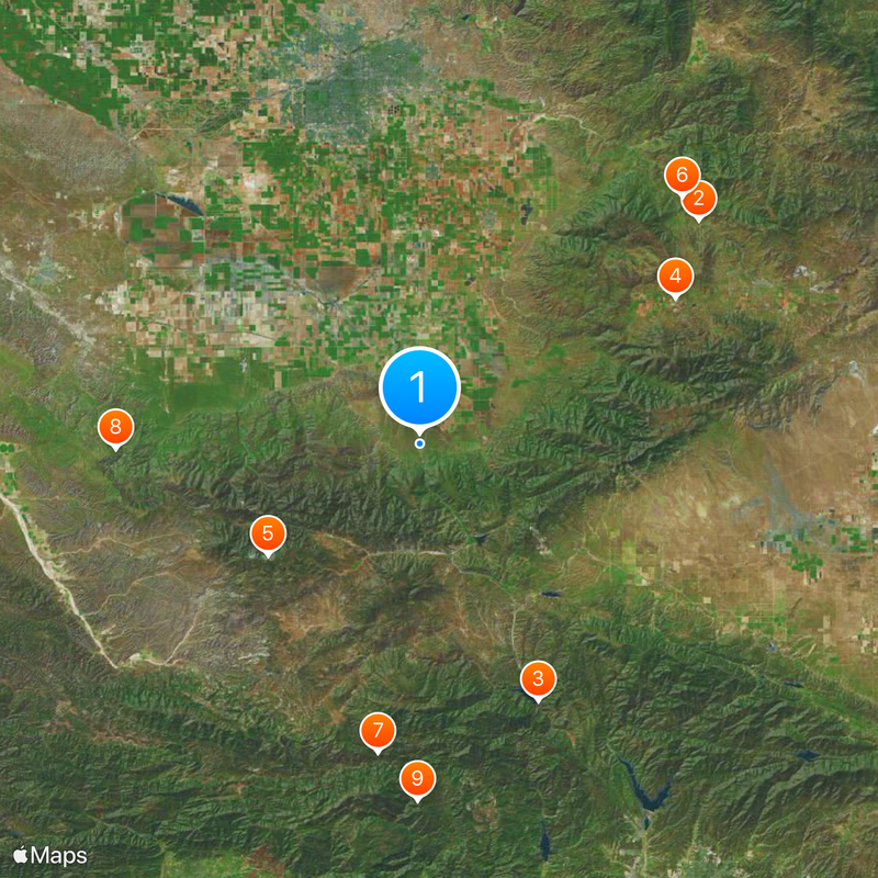 Grapevine Map