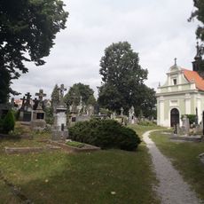 Old cemetery in Dačice