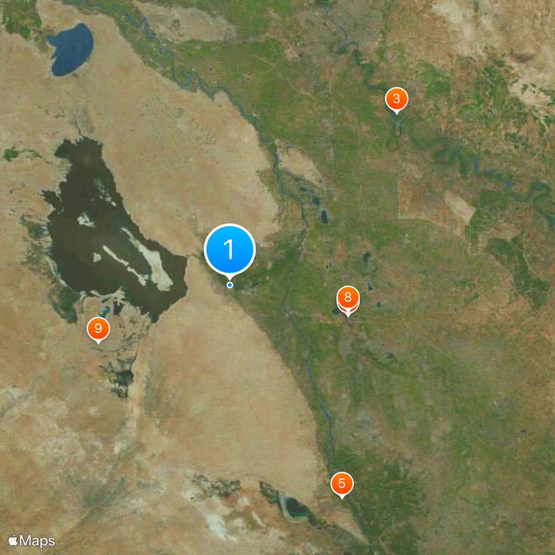 Mezquita Imam Husayn Mapa
