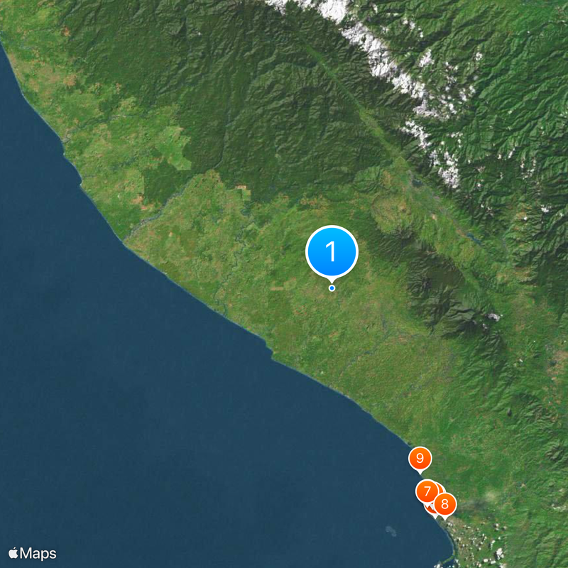 Bengkulu Utara Carte