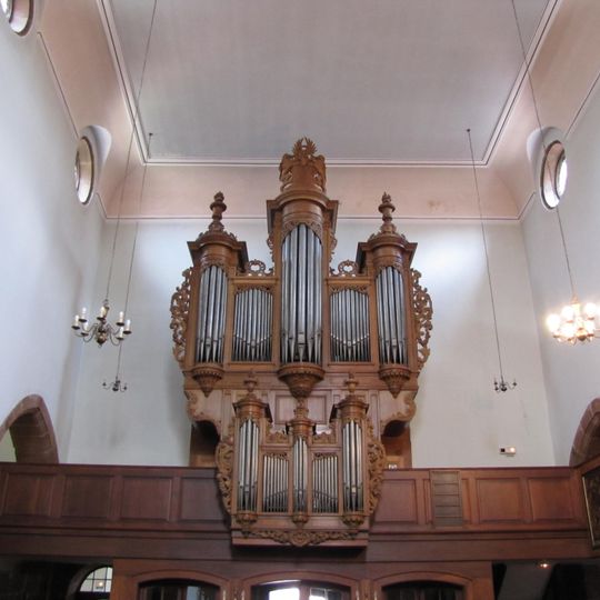 Orgue de tribune de l'église luthérienne de Bouxwiller