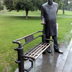 William Heerlein Lindley monument in Warsaw