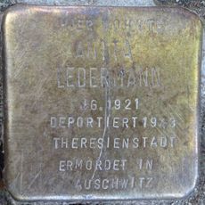 Stolperstein en memoria de Anita Ledermann