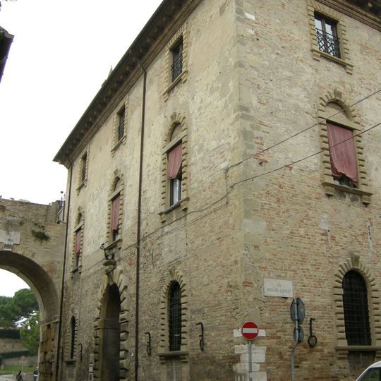 Palazzo del Cassero ora Colavolpe Severi