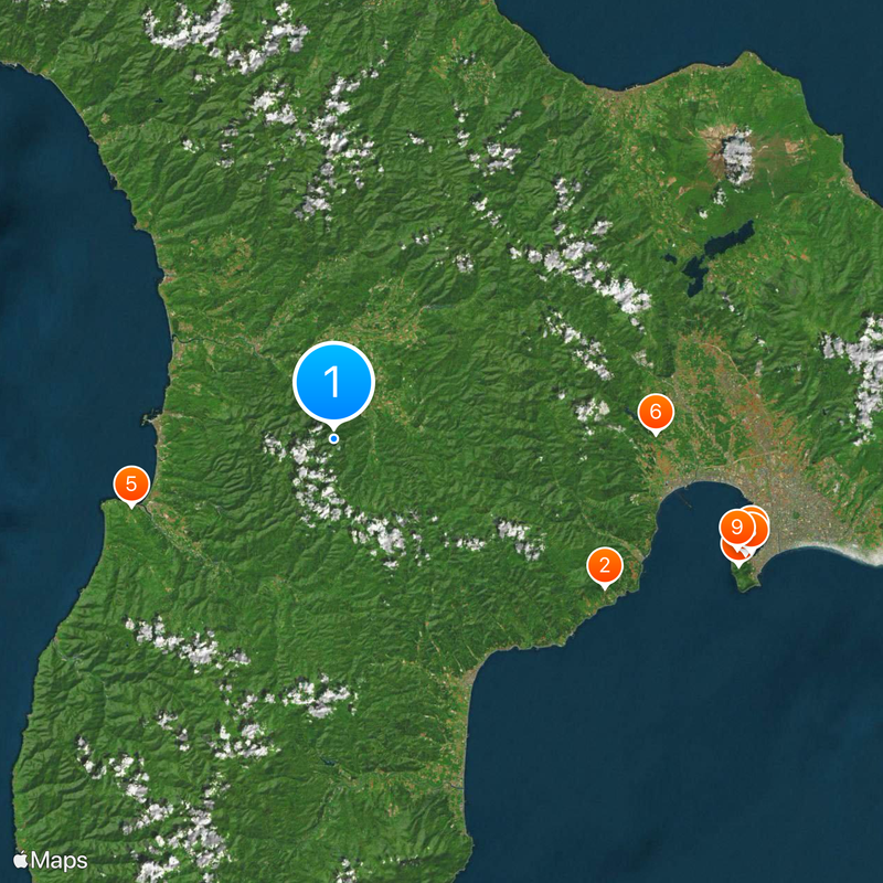 Oshima Peninsula Map