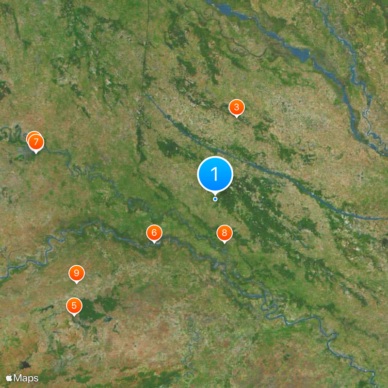 Saifai Map