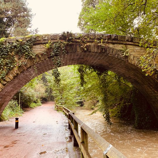 Footbridge North East Of Banqueting Hall