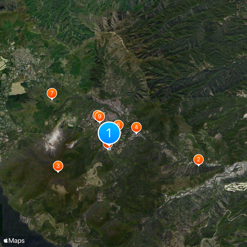 Hakone Kowakien Map