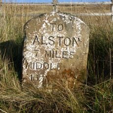 Milestone To South Of Ladygill Bridge