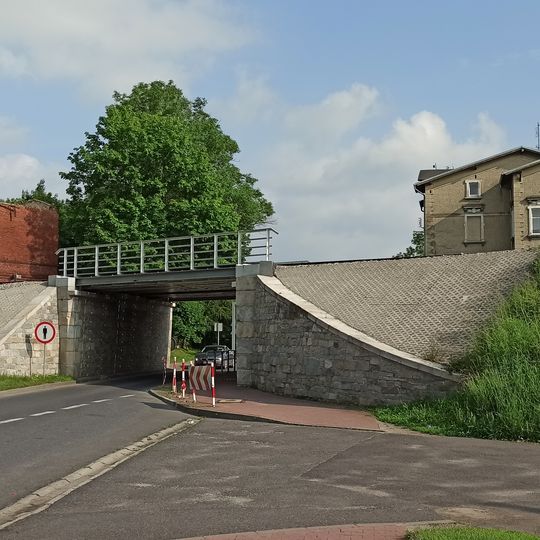 Railway viaduct at Nyska Street in Prudnik