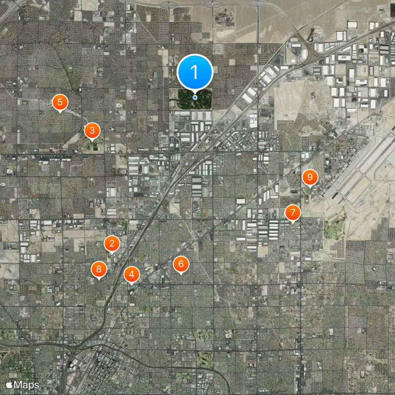 Shadow Creek Golf Course Map