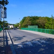 Bridge of Beníškova street over railway tracks