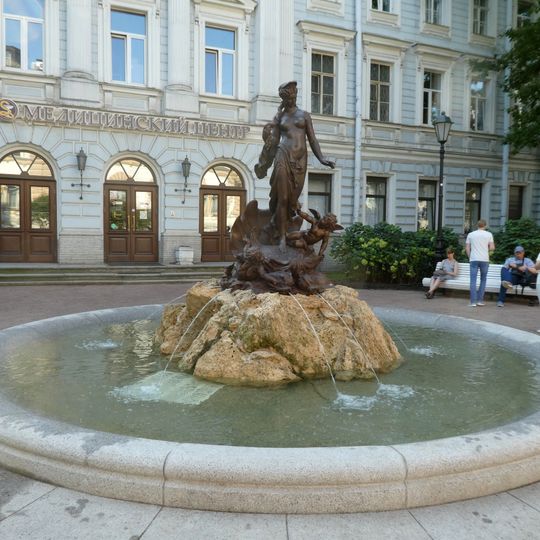 Aphrodite fountain in Sangalsky Garden
