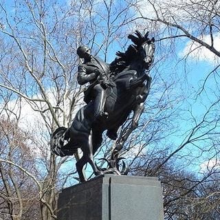 Equestrian statue of José Martí (Central Park)