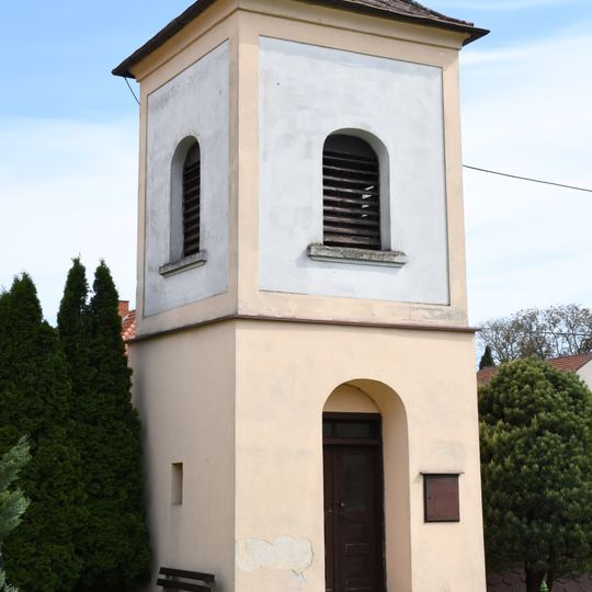 Bell tower in Mouřínov