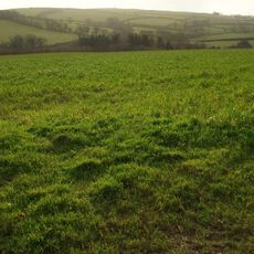 Ringwork and bailey castle 400m south of Langford Barton