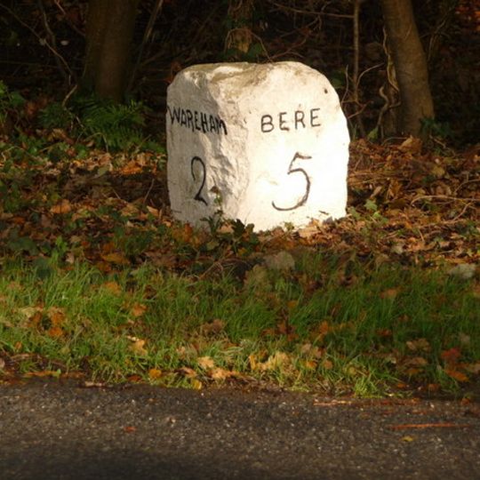 Milestone, opp. The Silent Woman Pub