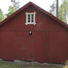 Wood shed in Ainola