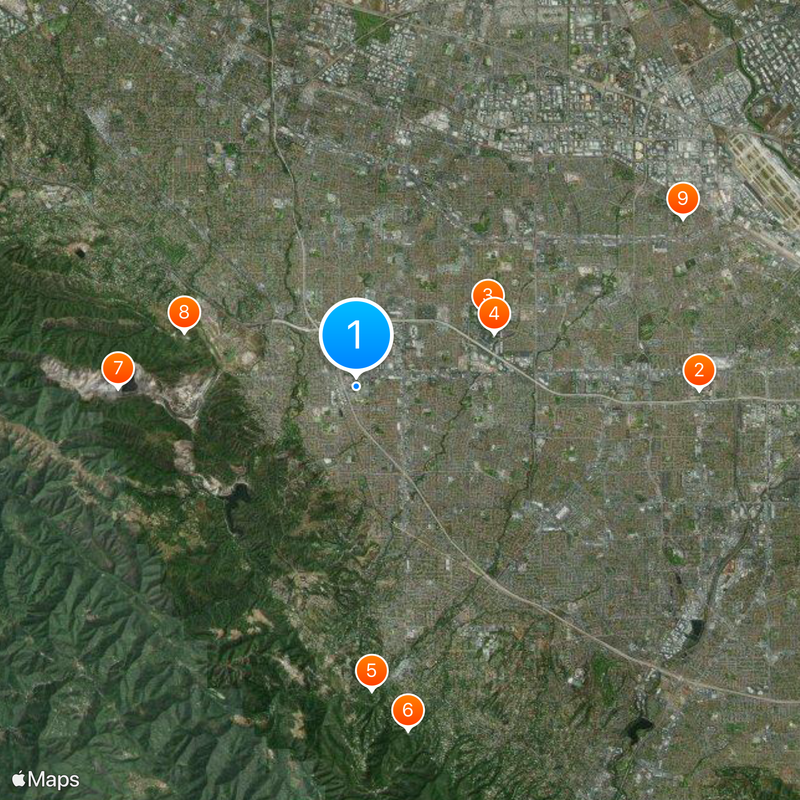De Anza College Map
