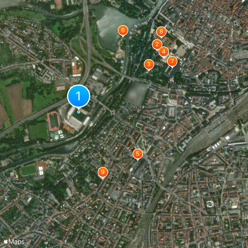 Stade Saint-Symphorien Map