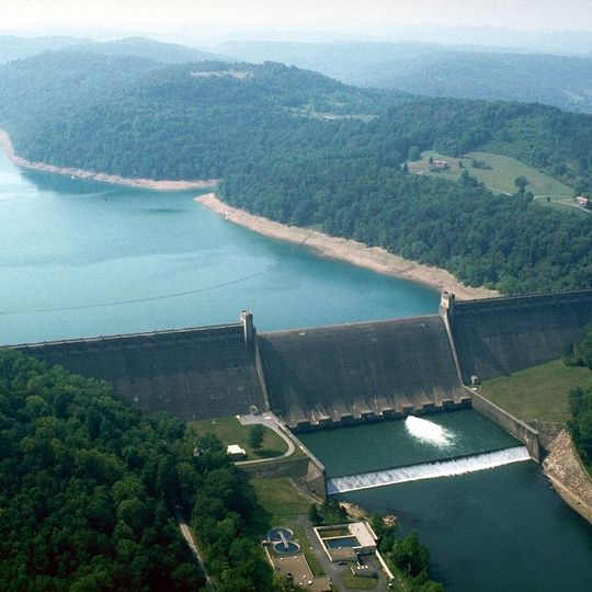 Tygart River Reservoir Dam