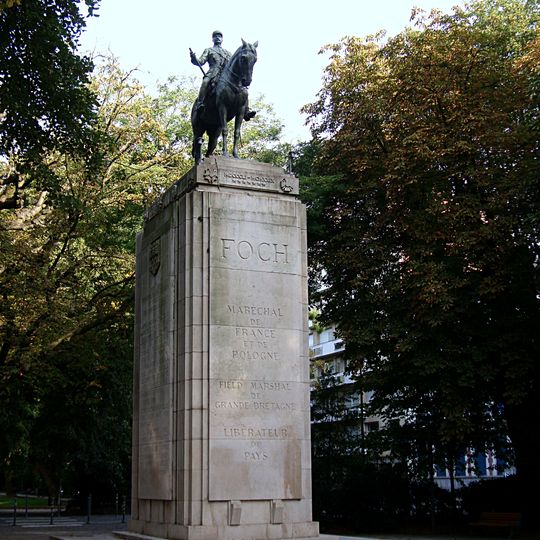Statue équestre du maréchal Foch