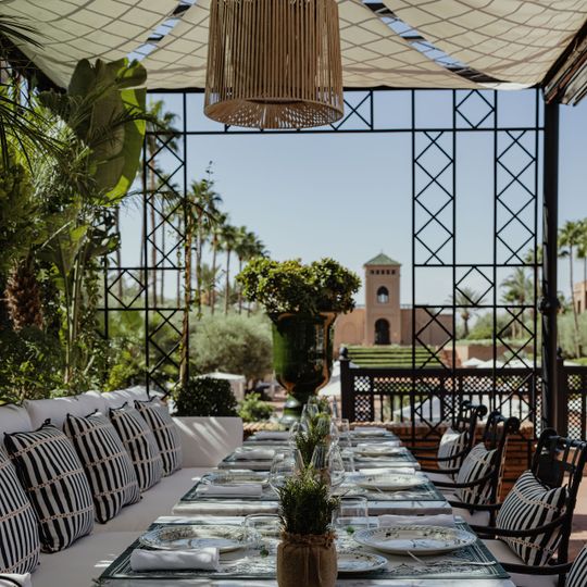 La Terrasse by Jean-François Piège⎪Selman Marrakech