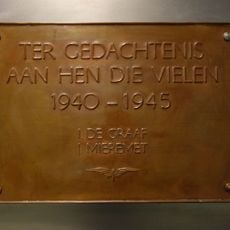 Plaquette in het NS-station